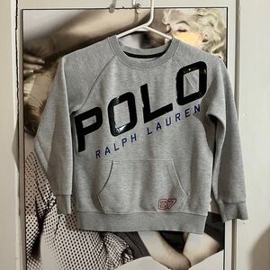Kids size 7-8 Polo Ralph Lauren Graphic Crew Neck sweater